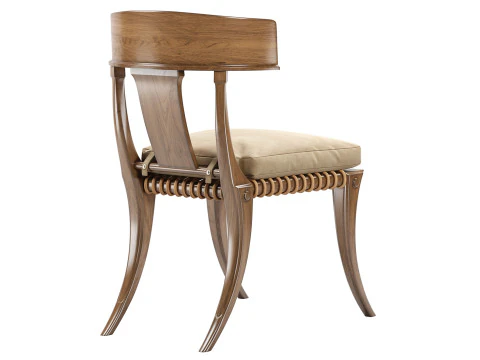 Klismos - Ares Side Chair 3D Model