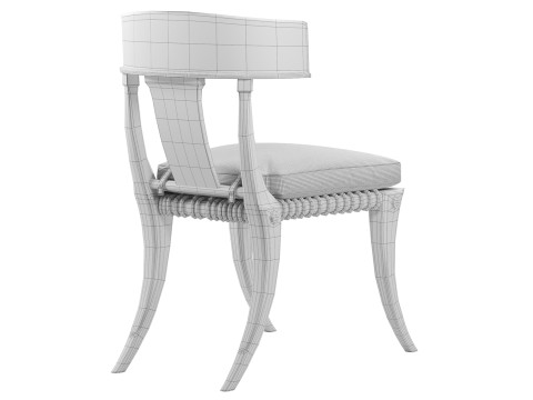 Klismos - Ares Side Chair 3D 모델