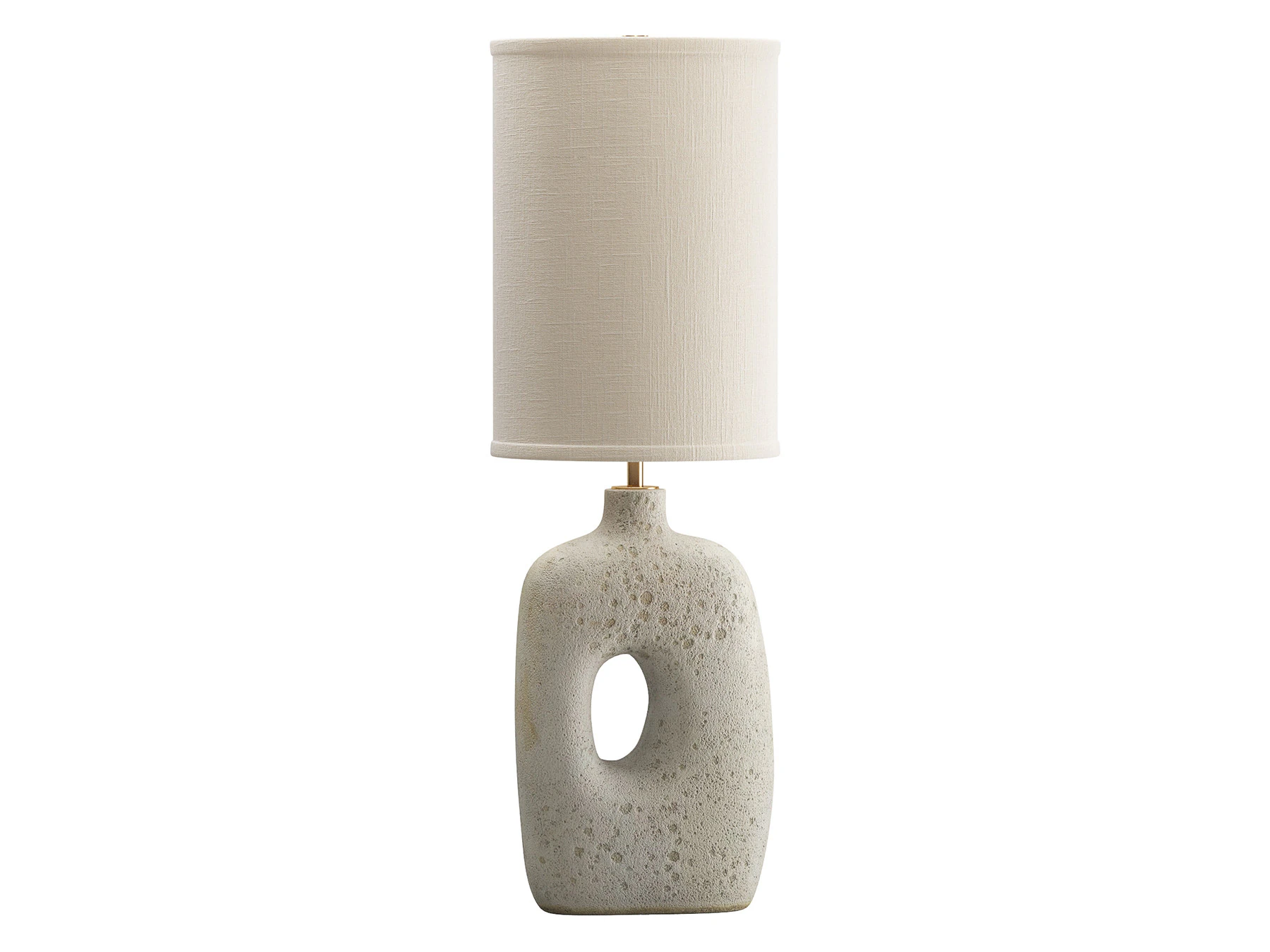Hand-built stoneware Table Lamp n 429 3D Model .c4d .max .obj .3ds .fbx .stl .blend