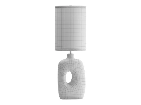Hand-built stoneware Table Lamp n 429 3D Model