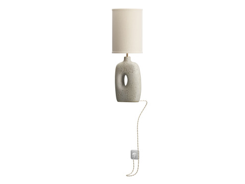 Hand-built stoneware Table Lamp n 429 3D 모델