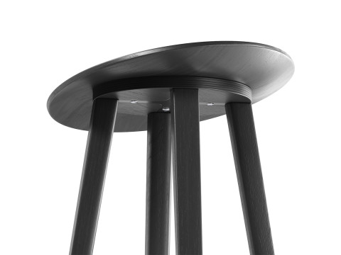 Minimal Plywood Bar Stool 3D 모델