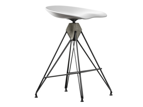 Kahn Inspired Bar Stool 3D Modell