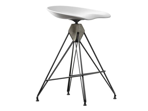 Барный стул в стиле Кана 3D Модель