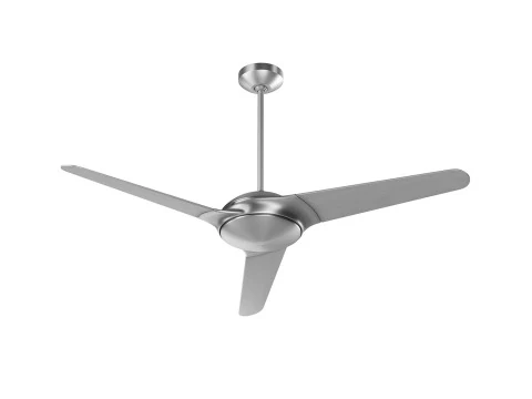 Modern Down Rod Ceiling Fan 3D Model