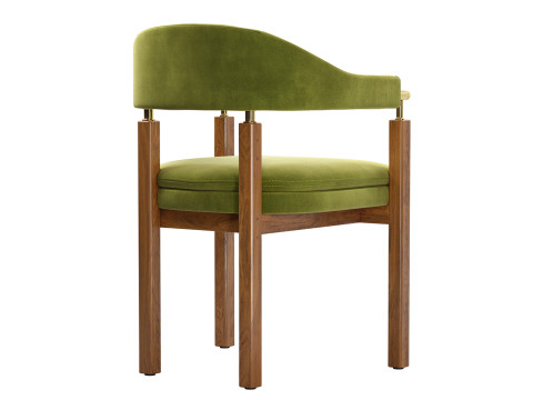 Korean Steakhouse Chair 3D Model