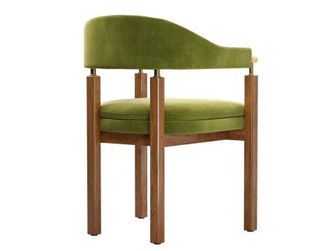 Korean Steakhouse Chair 3D Model