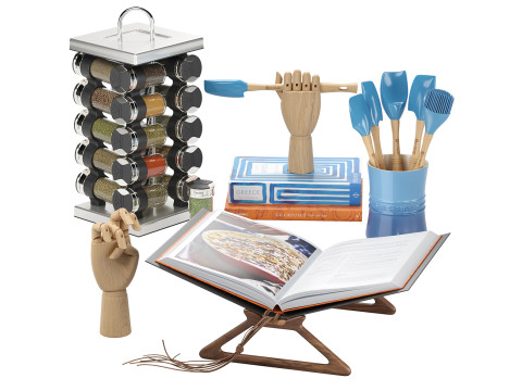 Kitchen Accessories 02 3D Model