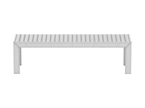 Sofia Bench 3D 模型
