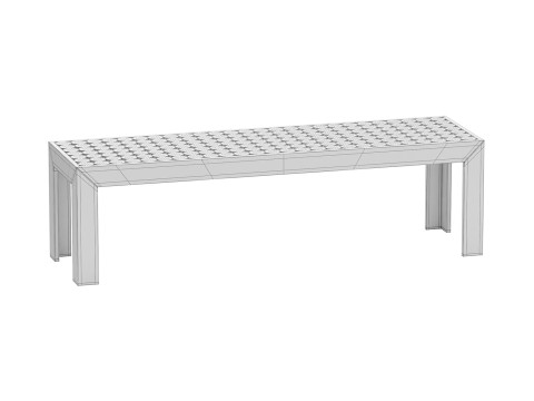Sofia Bench 3D 模型