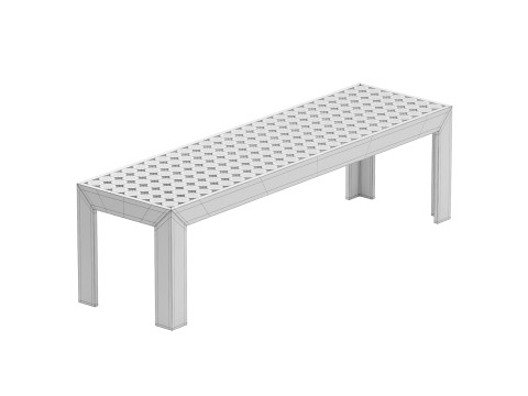 Sofia Bench 3D 模型