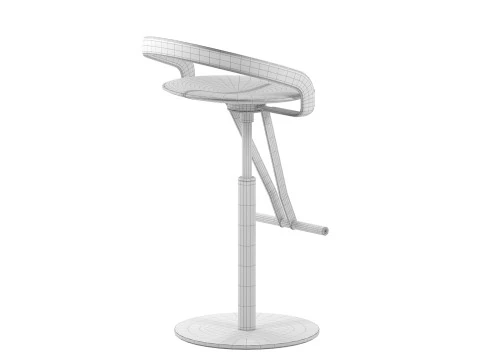 Cayman Stool 3D Model
