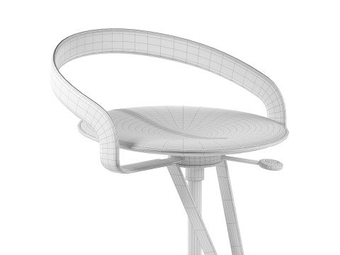 Cayman Stool 3D 模型