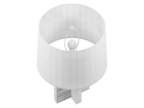 Murano Glass Lamp 3D Model