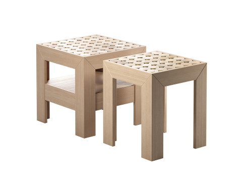 Sofia Stool Model 3D