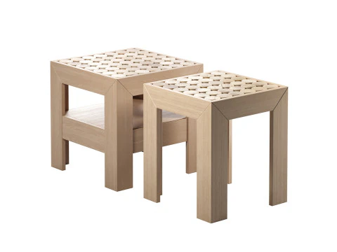 Sgabello Sofia Modello 3D