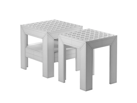 Sgabello Sofia Modello 3D