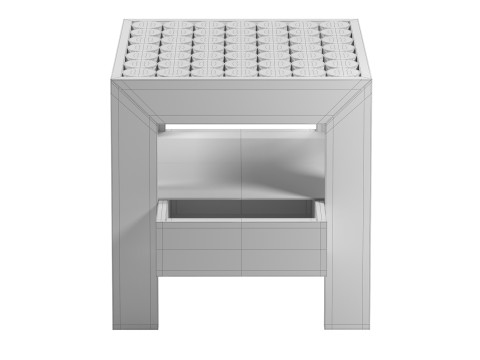 Sofia Stool Model 3D