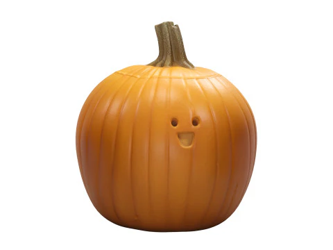 Halloween Decorative Pumpkins 01 3D Model