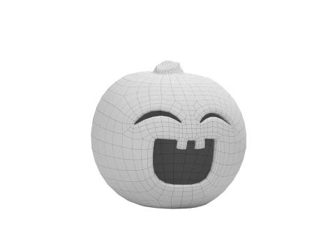 Halloween Decorative Pumpkins 01 3D Model
