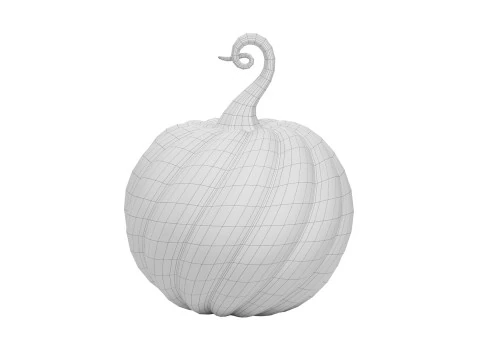 Halloween interior decoration set 01 3D Model