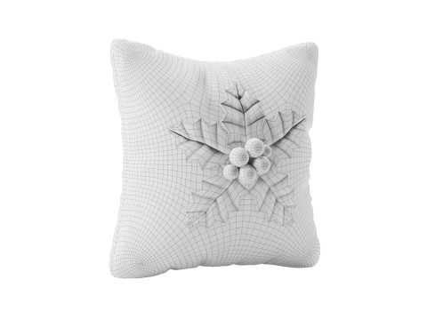 Christmas Cushions 01 3D Model