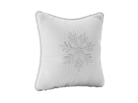Christmas Cushions 01 3D Model