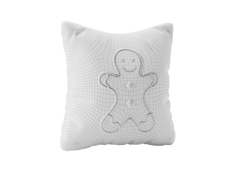 Christmas Cushions 01 3D Model