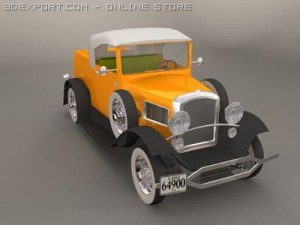 ford pickup 3D 模型