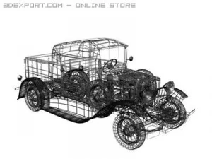 ford pickup 3D Model