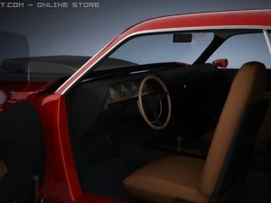 dodge challenger 1970 ta 3D Model