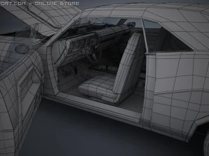 dodge challenger 1970 ta 3D Model
