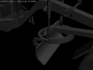 motor grinder 3Dモデル