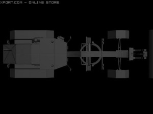 motor grinder 3Dモデル