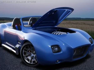 concept car cobra Modello 3D