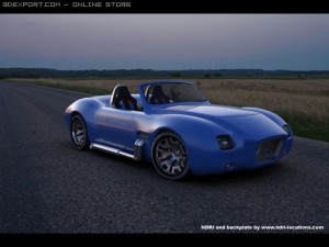 cobra concept car 3Dモデル