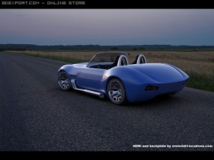 cobra concept car 3Dモデル