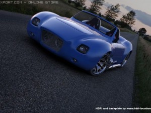 cobra concept car 3Dモデル