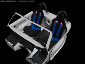 cobra concept car 3Dモデル