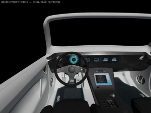 cobra concept car 3Dモデル