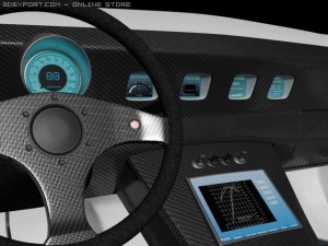 cobra concept car 3Dモデル