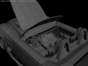 cobra concept car 3Dモデル