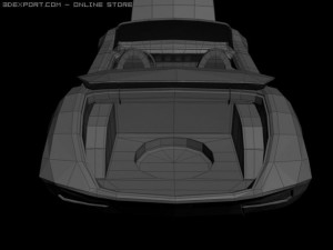 cobra concept car 3Dモデル