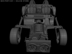 cobra concept car 3Dモデル