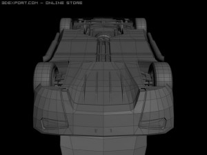 cobra concept car 3Dモデル