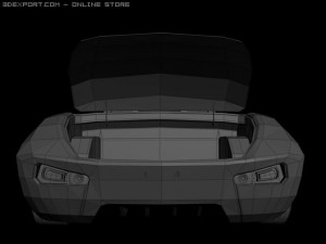 cobra concept car 3Dモデル