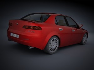 alfa romeo 159 3D Модель