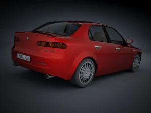 alfa romeo 159 Modello 3D