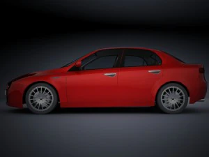 alfa romeo 159 3D Model