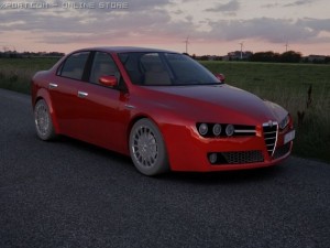 alfa romeo 159 3D Модель